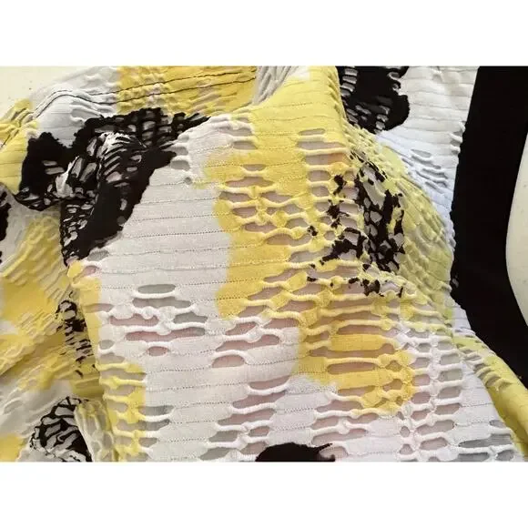 R&M Richards Womens Cardigan Top Size 24W Open Front Floral USA Vintage - Picture 4 of 9